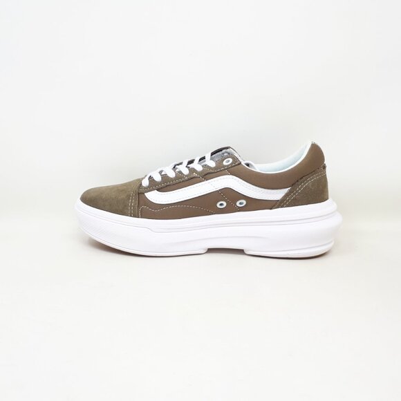 Vans Old Skool Overt CC Platform Shoe Sneaker Walnut Brown Mens 7.5 / Womens 9 - Picture 2 of 12